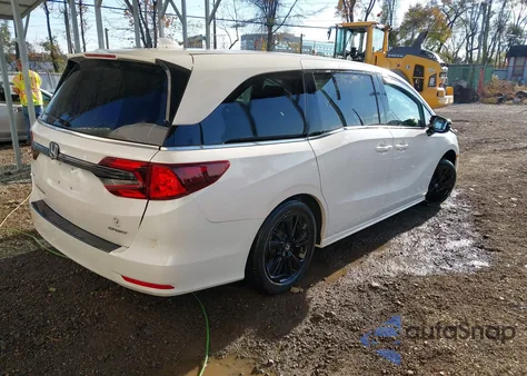 2023 Honda Odyssey Sport из США, поврежденный, VIN 5FNRL6H74PB070017